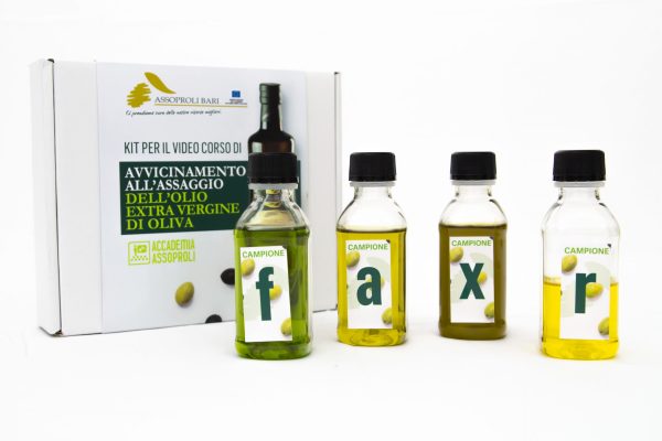 Kit per videocorso "Avvicinamento all'assaggio dell'olio EVO"