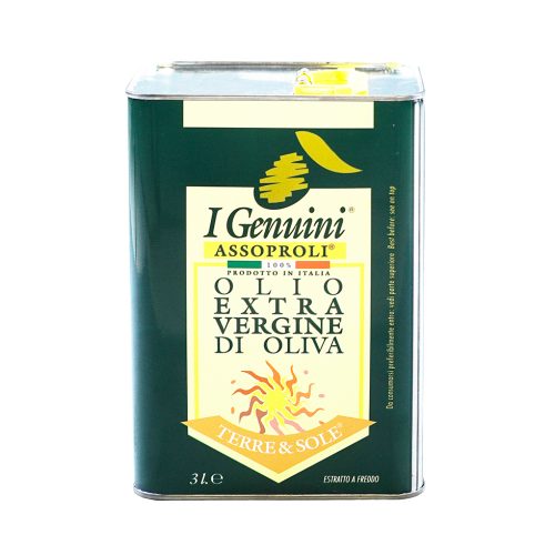 Olio extra vergine di oliva “I Genuini” Terre & Sole – lattina 3lt